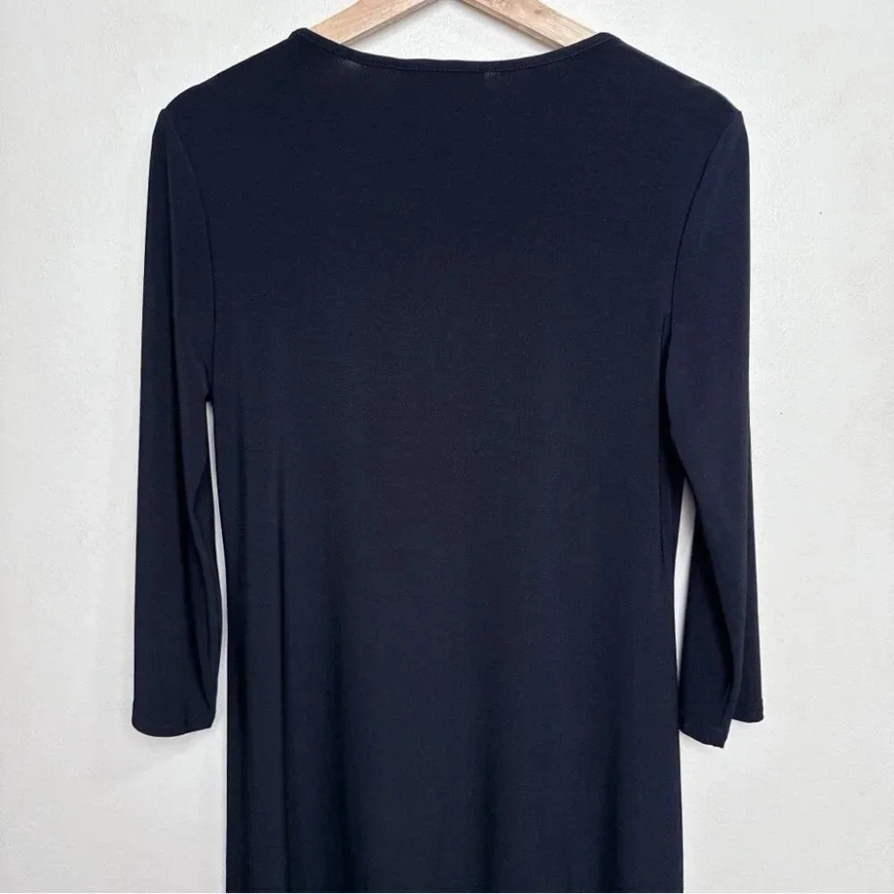 Joseph Ribkoff Womens 4 Ladies Chic Print Three Quarter Sleeve Jersey Tunic - Picture 10 of 12